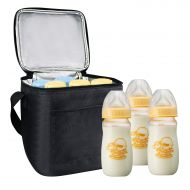 [아마존베스트]Baby Bottle Bags for Travel, Homga Breastmilk Insulated Storage Bag with Air Tight Lock in The Cold &...