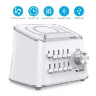 Homgeek homegeek White Noise Machine, Sound Machine for Baby and Sleeping, 10 Relaxing & Soothing Nature...