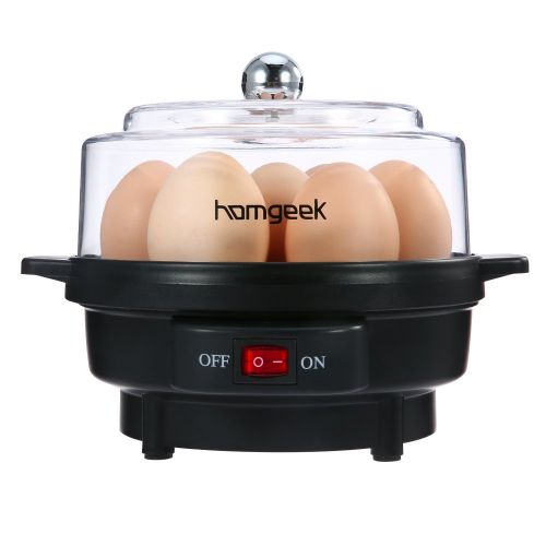  Stainless Steel Homgeek Egg Boiler with Warming Function for 1to 7eggs