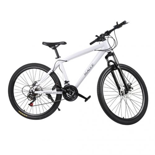  Homgrace Road Bike 26 Inch Carbon Steel Single Speed V Brake Outdoor Cycling for Youth, Women, Men