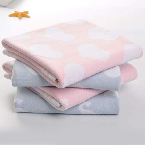  Homiest Baby Elephant Blanket Knit Baby Swaddle Blanket with Bunny Toy Gift for Infant Boys Girls(Pink, 30x40)