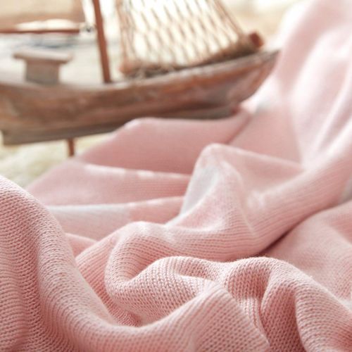  Homiest Baby Love Heart Dot Blanket Baby Heart Dot Throw Blanket Knit Swaddle Blanket for Infant Boys Girls Cribs, Strollers, Nursing (Blush Pink, 35x43)