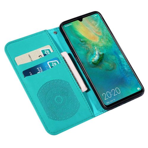  Homikon PU Leder Huelle Schoen Mandala Muster Schutzhuelle Brieftasche Ledertasche Handyhuelle mit Kartensteckplatz Stander Klapphuelle Etui Flip Case Kompatibel mit Huawei Mate 20 - Gr