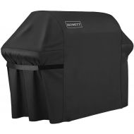 [아마존 핫딜]  [아마존핫딜]Homitt Gas Grill Cover, 64-inch 600D Heavy Duty Waterproof BBQ Cover with Handles and Straps for Most Brands of Grill -Black
