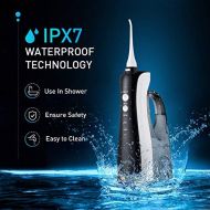 Homitt Water Flosser, 600ml Dental Oral Irrigator with 70db Quiet Design, 10 Pressure Setting, 8...