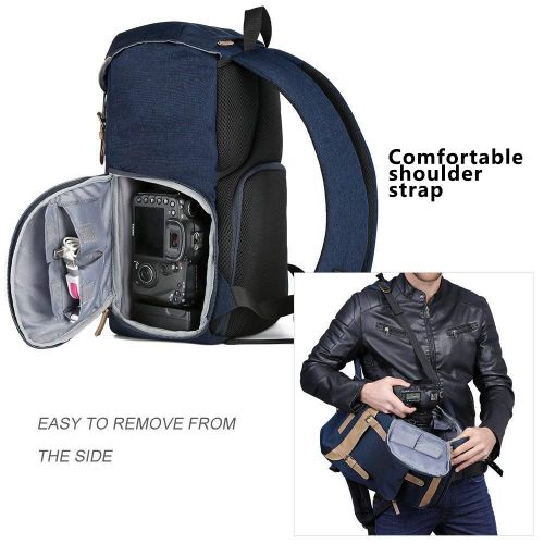  HomyWord DSLR Camera Photography Backpack Bag Travel Hiking Professional Camera Bag Shoulder Bag DSLRSLR Digital Camera & Camera Lens & Tripod Digital Accessories Man Woman Rain Cover