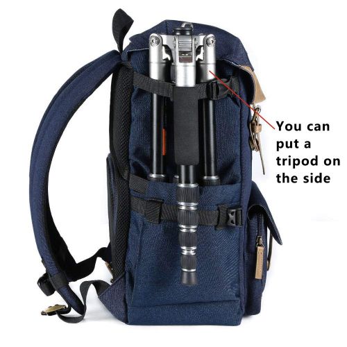  HomyWord DSLR Camera Photography Backpack Bag Travel Hiking Professional Camera Bag Shoulder Bag DSLRSLR Digital Camera & Camera Lens & Tripod Digital Accessories Man Woman Rain Cover