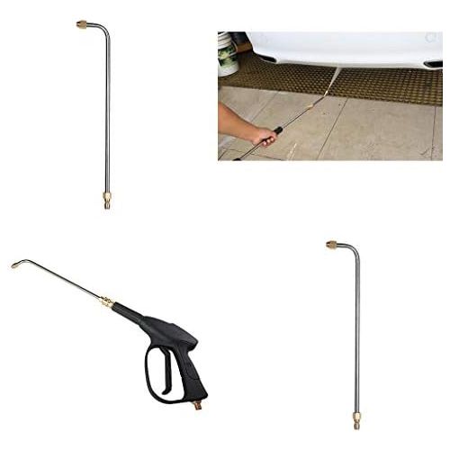  Homyl High Pressure Washer Lance Sprayer Rod Angled Lance Extension 3600PSI 90 Degrees