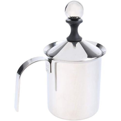  Homyl 1 Stueck Milchaufschaumer Manuelle Schaummacher Milch Schaumer Kaffeemuehlen Manuelle Kaffeemuehlen - 400ml