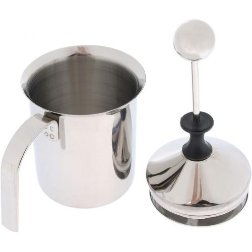  Homyl 1 Stueck Milchaufschaumer Manuelle Schaummacher Milch Schaumer Kaffeemuehlen Manuelle Kaffeemuehlen - 400ml