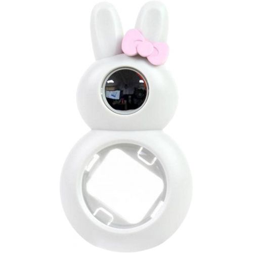  Homyl Stylish Rabbit Shaped Selfie Close-Up Lens Mounted Self-Portrait Mirror for Instax Mini 8, 8+, 9, 7s Instant Camera - White