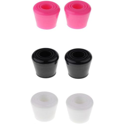  Homyl 2pcs Roller Skates Stoppers Toe Stop for Ice Skates Outdoor Roller Skating - Black, 45x35mm