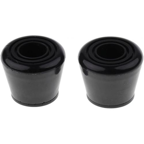  Homyl 2pcs Roller Skates Stoppers Toe Stop for Ice Skates Outdoor Roller Skating - Black, 45x35mm