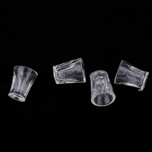  Homyl 4 Pieces 1:12 Dollhouse Miniature Kitchen Food Accessory Plastic Drink Water Glass Cups