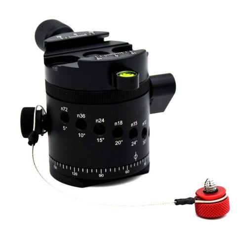  Homyl DH-55 Panoramic Ball Head Tripods Head with Indexing Rotator, with Quick Release Plate & Clamp