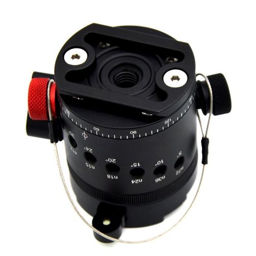  Homyl DH-55 Panoramic Ball Head Tripods Head with Indexing Rotator, with Quick Release Plate & Clamp