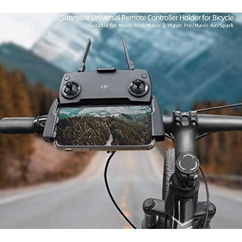  [아마존베스트]Honbobo Remote Control Bicycle Mount Holder Clip for DJI Mavic Mini/Mavic Pro/Mavic Air/Spark