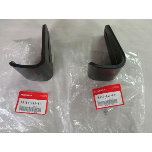  2 Pack Genuine Honda 76153-743-611 Auger Skid OEM