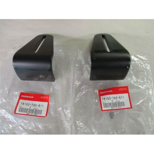  2 Pack Genuine Honda 76153-743-611 Auger Skid OEM