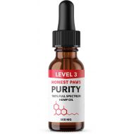 Honest Paws - Purity | Premium Full Spectrum Hemp Oil Tincture for Dogs | Alleviates Dog Pain, Allergies, and Anxiety | High Quality All Natural Pure Hemp Oil - 500 mg