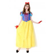 Honey Box Snow White Costume Adult Womens Princess Dress with Headband