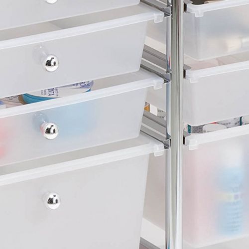  [아마존 핫딜]  [아마존핫딜]Honey-Can-Do Rolling Storage Cart and Organizer with 12 Plastic Drawers