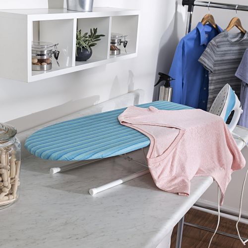  [아마존베스트]Honey-Can-Do Tabletop Ironing Board with Retractable Iron Rest