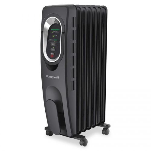  Honeywell EnergySmart Electric Heater, Black