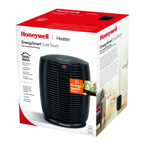  Honeywell, HWLHZ7300, HZ-7300 EnergySmart Cool Touch Heater, Black