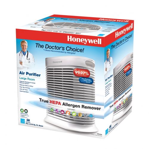 Honeywell True HEPA Allergen Remover HPA204, White