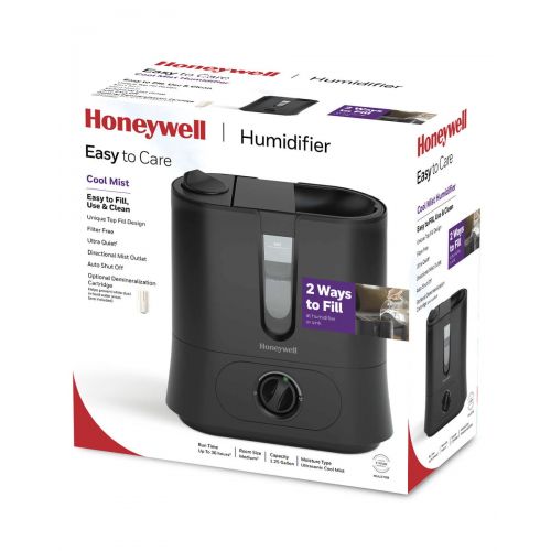  Honeywell Top Fill Cool MIst Humidifier Black, 1.0 CT