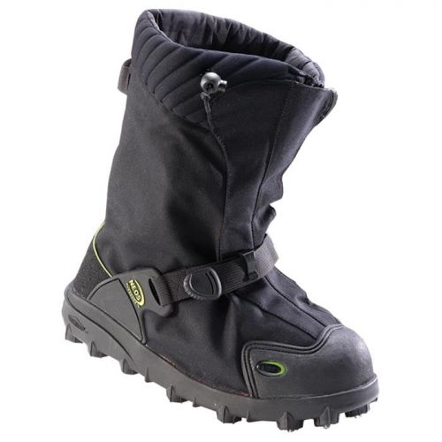  Servus by Honeywell Large NEOS Explorer Black Insulated Rubber And Nylon Overshoes With STABILicers Cleated Outsoles