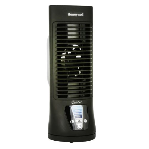  Honeywell QuietSet Slim Mini Tower Fan, HTF210B, Black