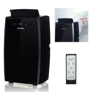 Honeywell MN12CESBB 12,000 BTU 115V Portable Air Conditioner for Rooms Up To 550 Sq. Ft. with Dehumidifier & Fan, Black