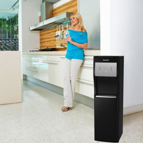  Honeywell HWBL1013B NEW Freestanding Bottom Loading Water Cooler Dispenser, Black by Honeywell