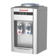 Honeywell HWB2052S2 21-Inch Tabletop Water Cooler Dispenser, Hot and Cold Temperatures, Silver
