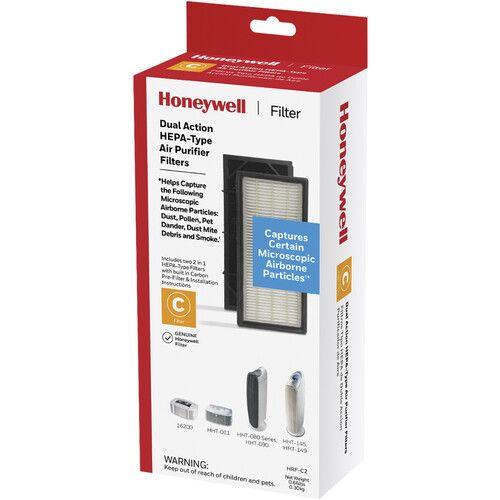  Honeywell HRF-C2 C-Type Air Purifier HEPA Filter (2-Pack)