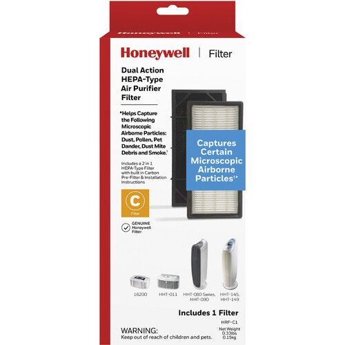  Honeywell HRF-C2 C-Type Air Purifier HEPA Filter (2-Pack)