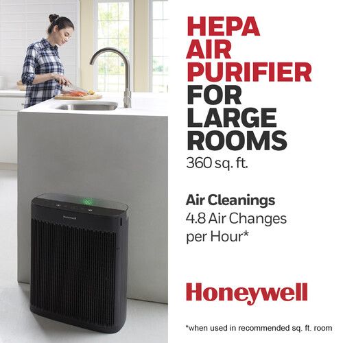  Honeywell HPA5200B InSight HEPA Air Purifier