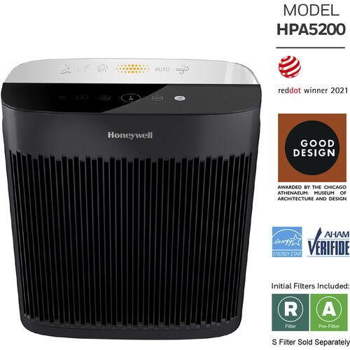  Honeywell HPA5200B InSight HEPA Air Purifier