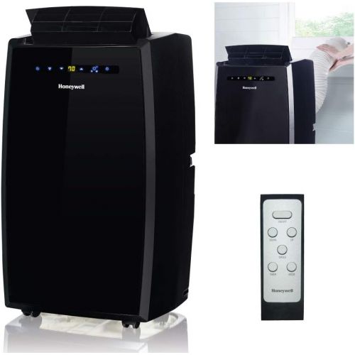  [아마존베스트]Honeywell MN10CESBB 10000 BTU Portable Conditioner, Dehumidifier & Fan for Rooms Up To 350-450 Sq. Ft. with Thermal Overload Protection, Washable Air Filter & Remote Control, Black