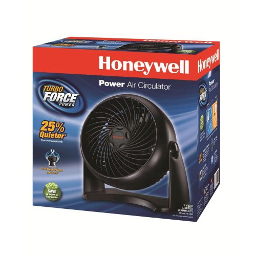  Honeywell HT-900 TurboForce Air Circulator Fan Black (Renewed)