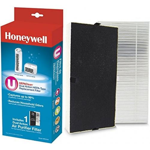  Honeywell Home Honeywell Repl HepaClean Replacement Filter, 1, Black