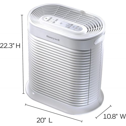  [아마존베스트]Honeywell Home Honeywell True Hepa Allergen Air Purifier, Extra-Large Room, White