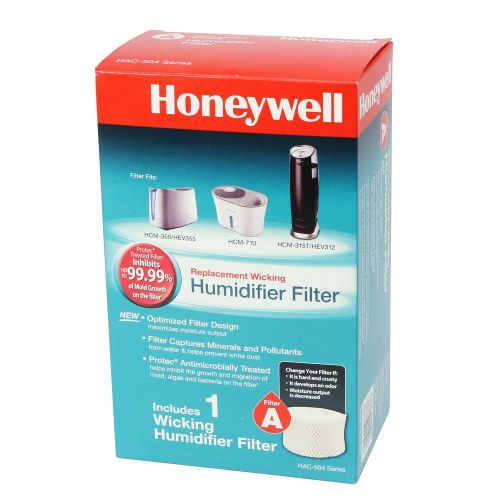  Honeywell HAC-504AW Humidifier Replacement Filter, Filter A, and ProTec PC2-V1 Humidifier Tank Cleaning Cartridges