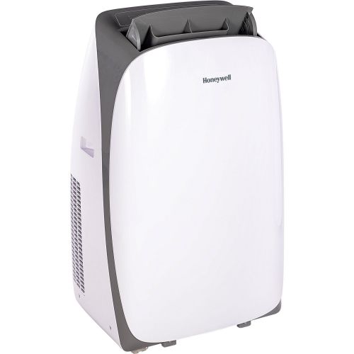  Honeywell HL12CESWG Contempo Series Portable Air Conditioner with Dehumidifier & Fan, GrayWhite