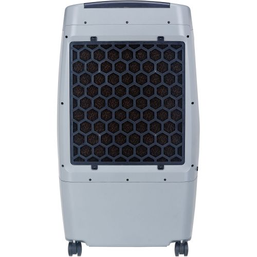  Honeywell 500 CFM Indoor Outdoor Portable Evaporative Cooler with Fan & Humidifier, Washable Dust Filter & Remote Control, CO25AE