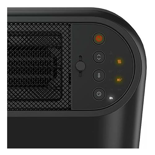  Honeywell ThermaWave 6 Ceramic Technology Space Heater, Black?Ceramic Heaterwith Programmable Thermostat