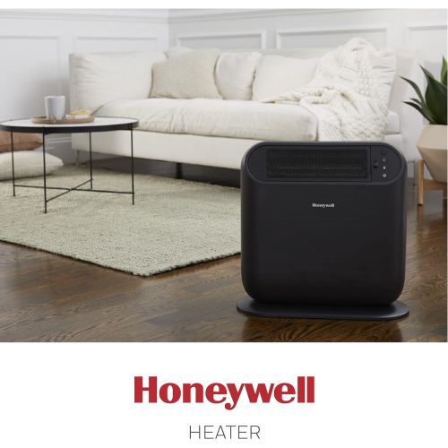  Honeywell ThermaWave 6 Ceramic Technology Space Heater, Black?Ceramic Heaterwith Programmable Thermostat