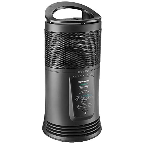  Honeywell EnergySmart Ceramic Surround Whole Room Heater - Black